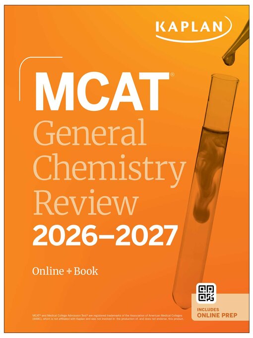 Title details for MCAT General Chemistry Review 2026-2027 by Kaplan Test Prep - Wait list